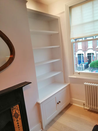 Alcove shelving 1