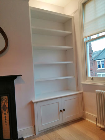 Alcove shelving 1