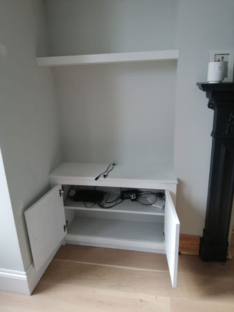 Alcove shelving 2
