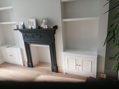 Alcove shelving 2