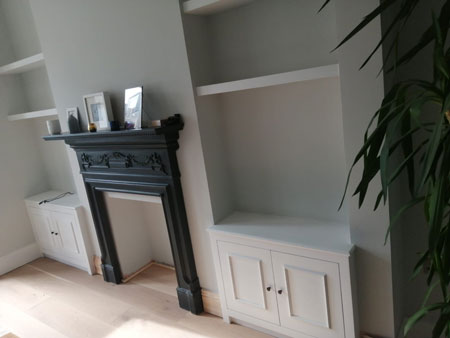 Alcove shelving 2