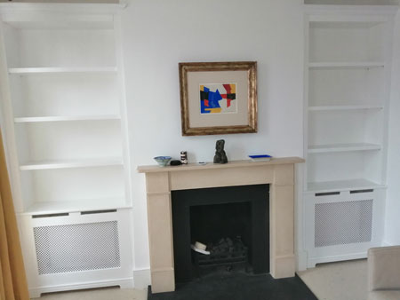 Alcove shelving 3