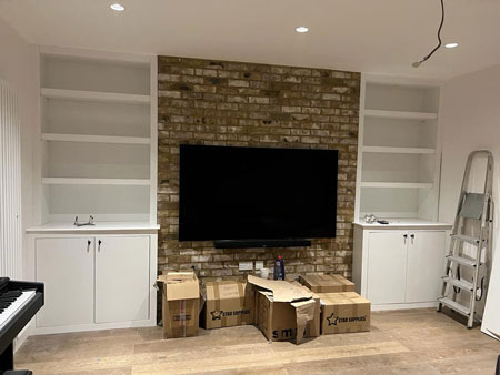 Alcove shelving 4