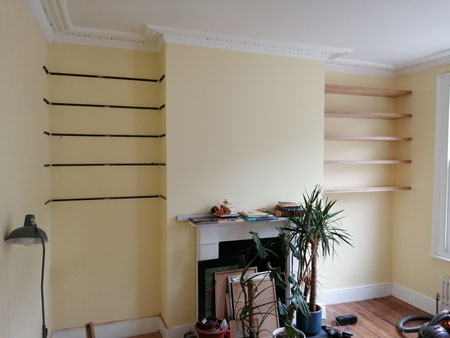 Alcove shelving 5