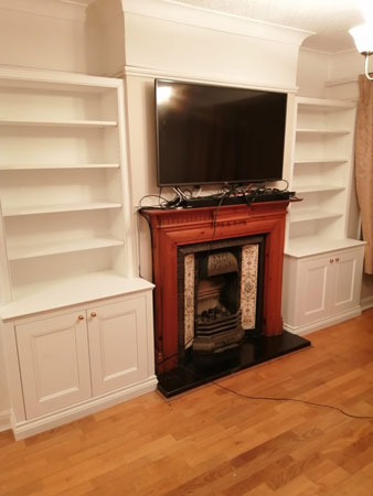Alcove shelving 6