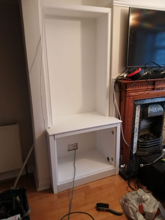 Alcove shelving 6