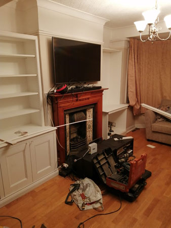 Alcove shelving 6