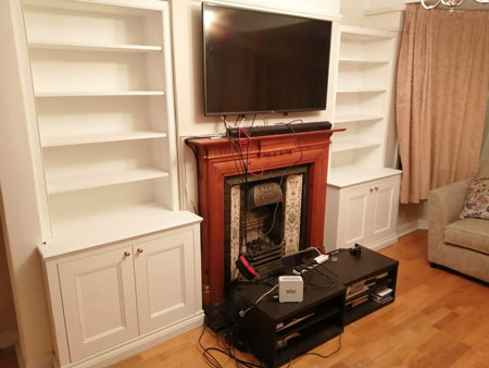 Alcove shelving 6