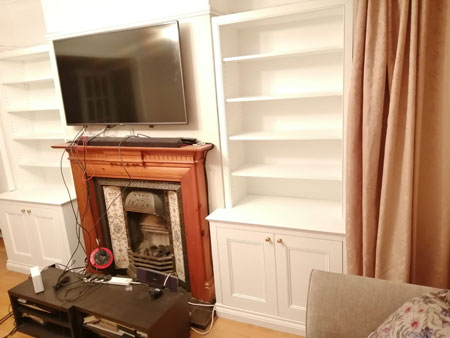 Alcove shelving 6