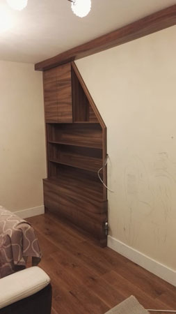Alcove shelving 7
